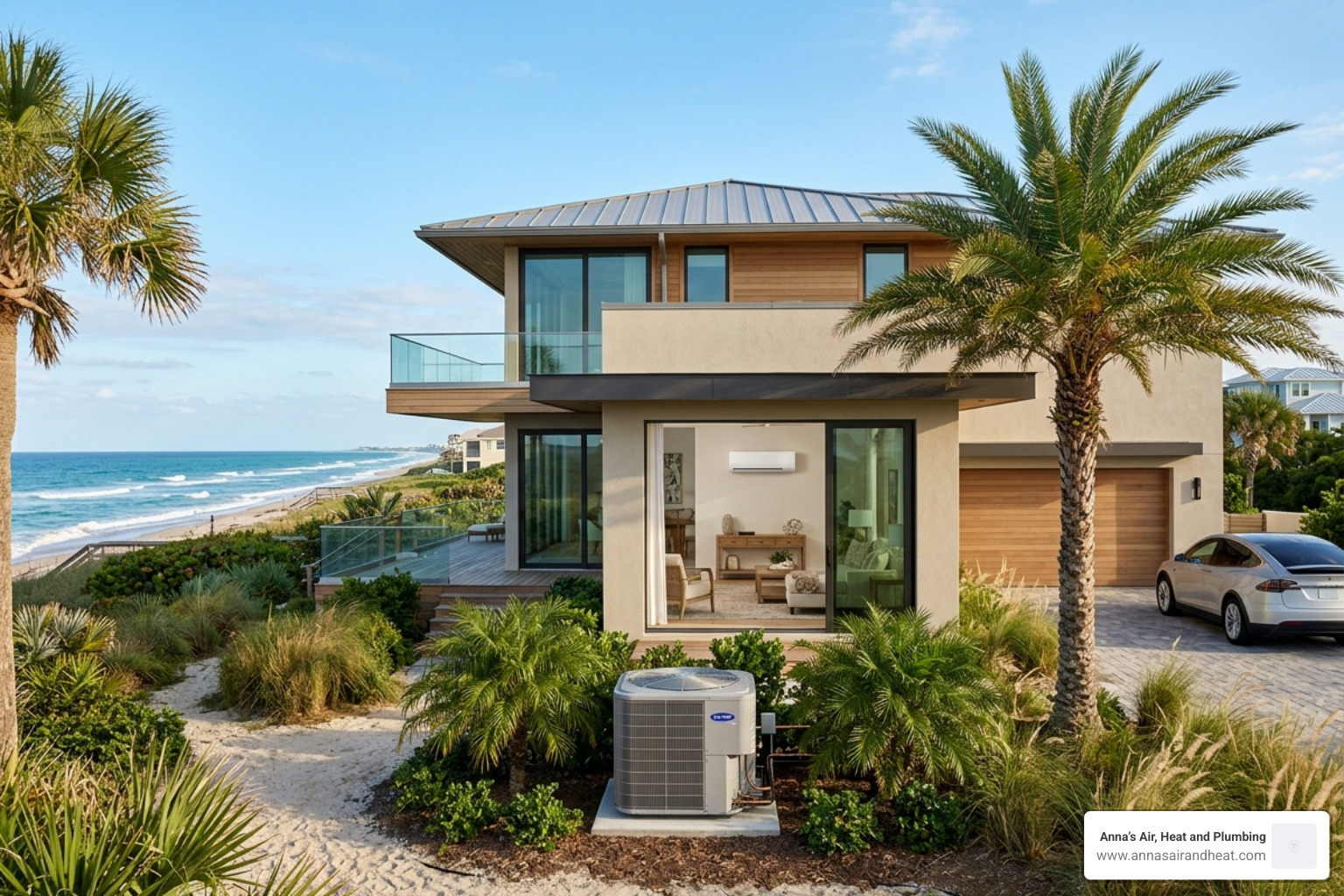 central air vs mini split for the space coast homes